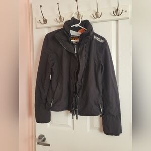 Superdry Windcheater Jacket With Triple Zipper